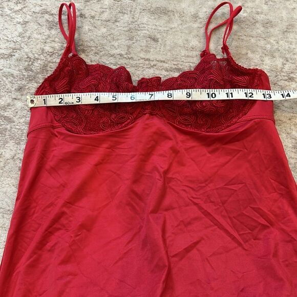 Victoria's Secret Scarlet Lace Slip 36C - Picture 6 of 9